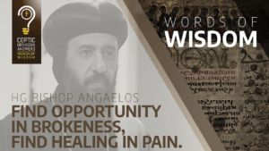 Find opportunity in brokenness, find healing in pain.